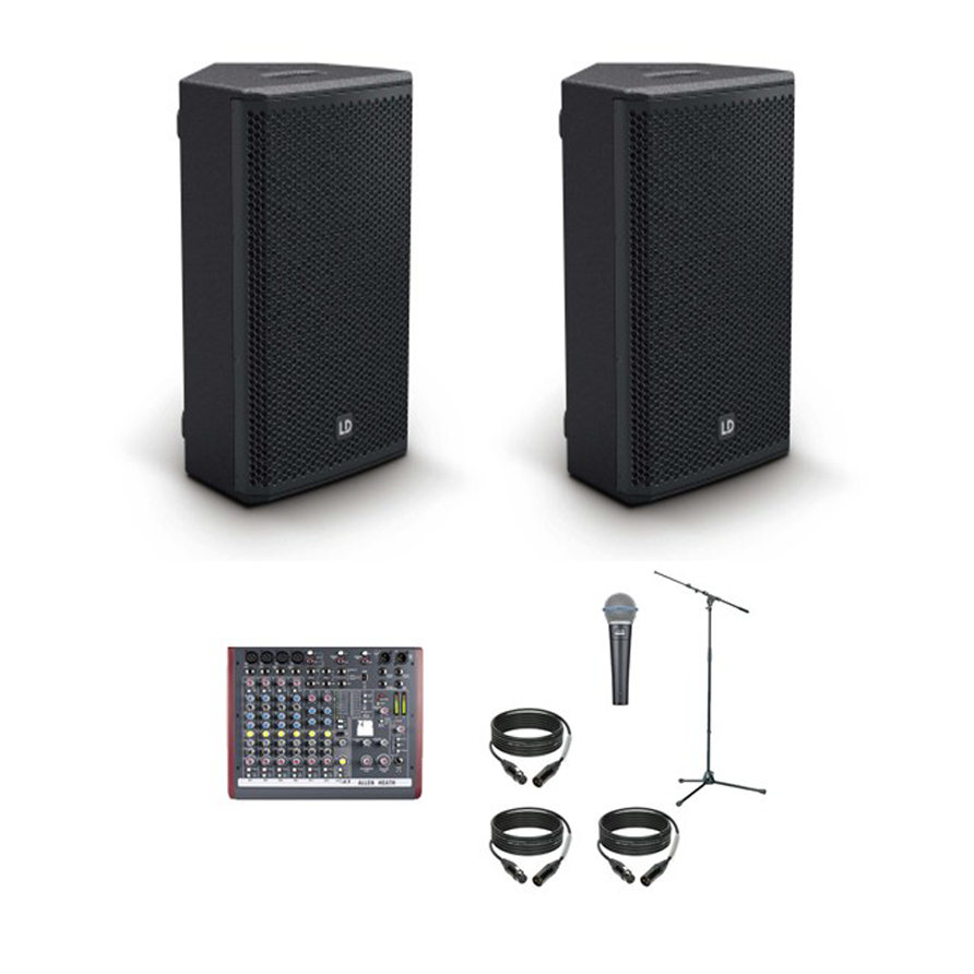 LD Systems - Stinger Hljóðkerfi - 10” 