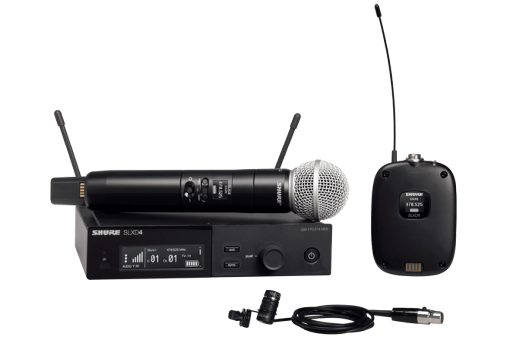  Shure SLXD Wireless Kit (Band G59 470-514mhz) 
