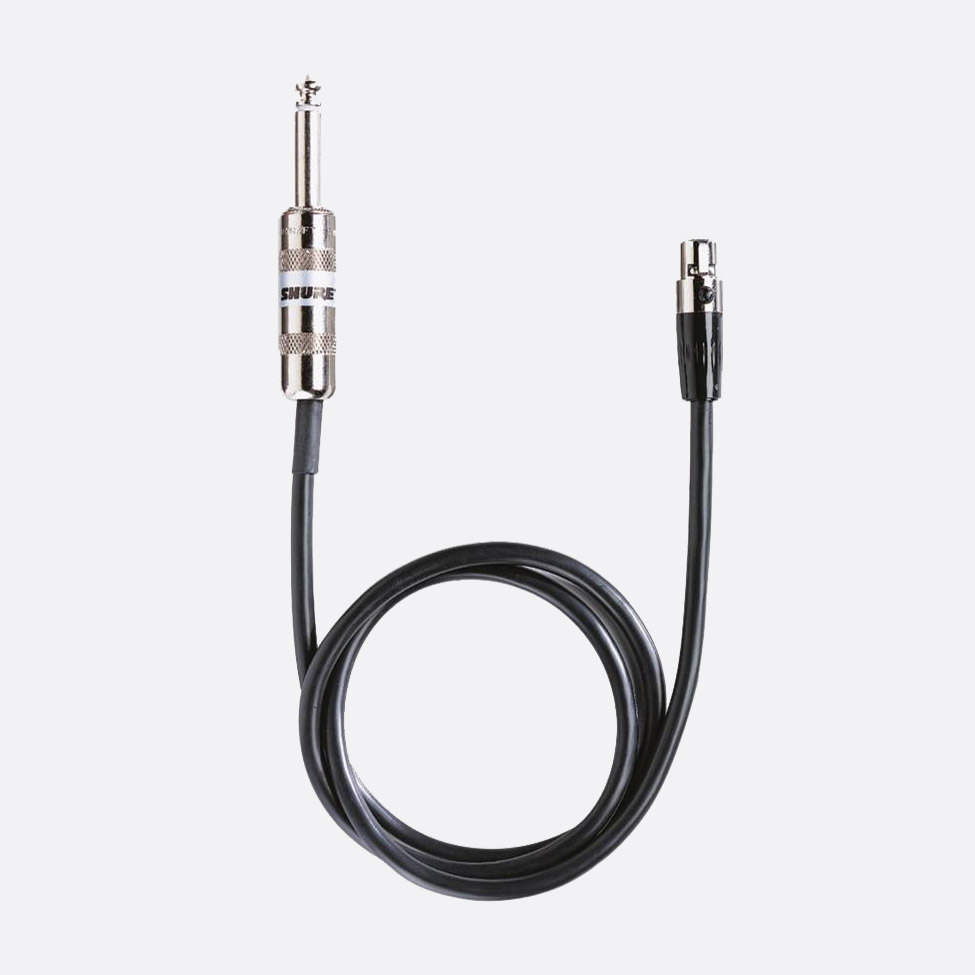 Breytistykki Jack instrument -> Shure Wireless