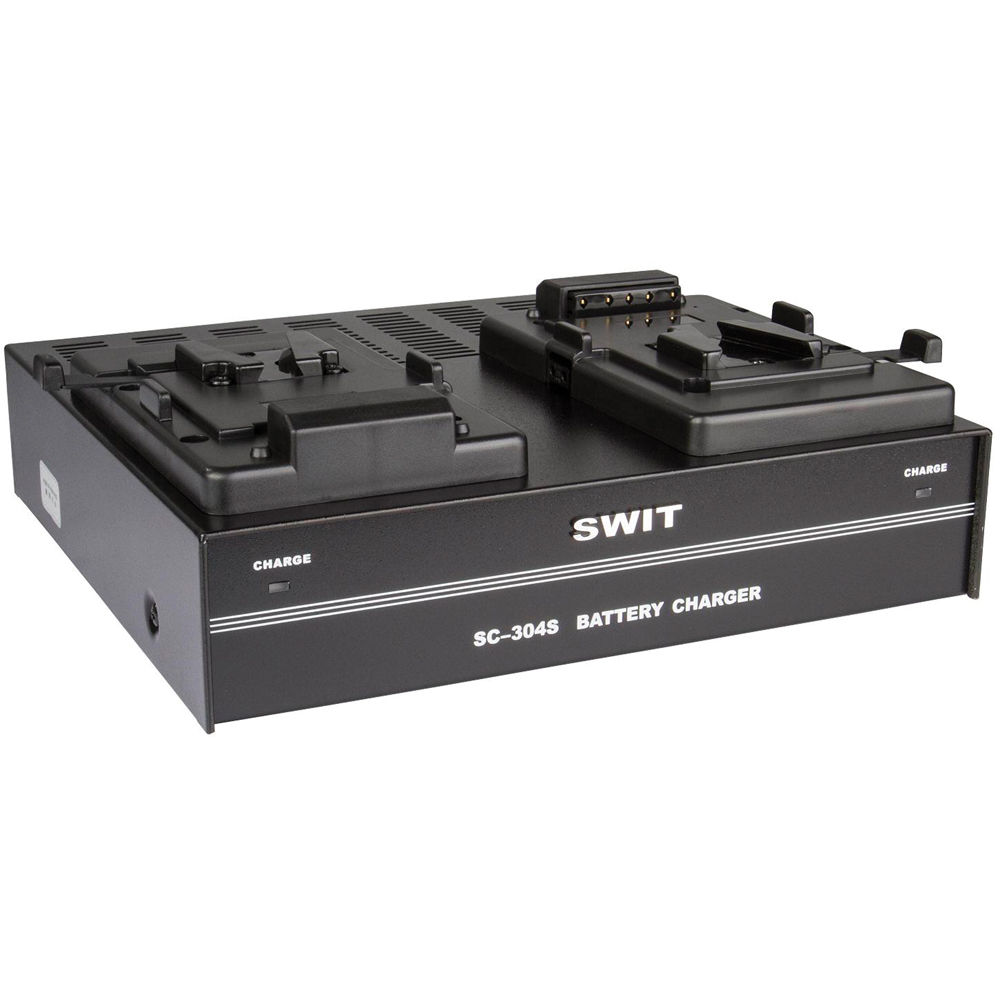 Swit Battery Charger SC-304S for 2*V Mount