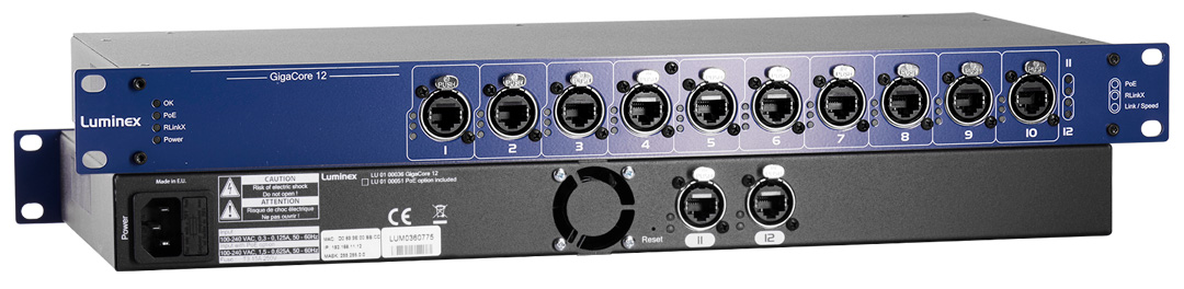 Luminex - GigaCore 12 with PoE