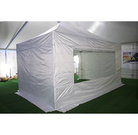 Gala Tent - Pop Up tjald - 4,5 x 3m - Hvítt