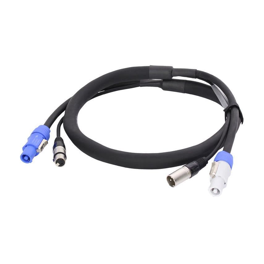 DMX / Powercon linkur 3pin 3m - Sunstrip