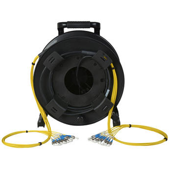 Fiber kefli - 150M - SM LC connectors - 8ch