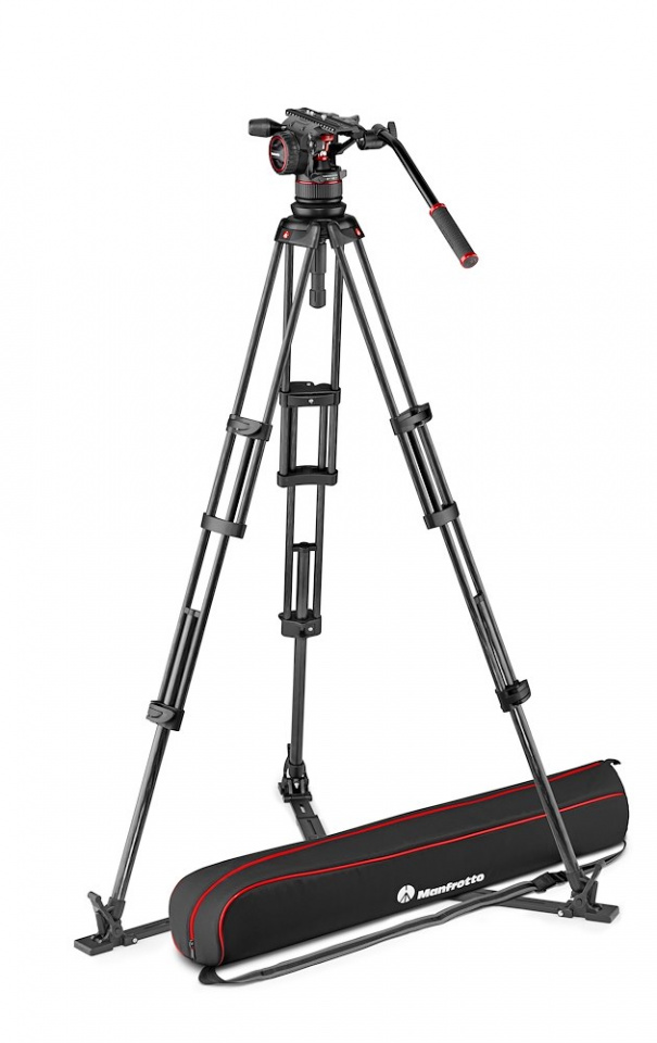 Manfrotto Carbon Fiber Tripod w/ Nitrotech N12