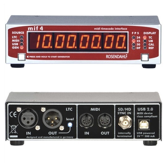 Rosendahl MIF4 Timecode Interface