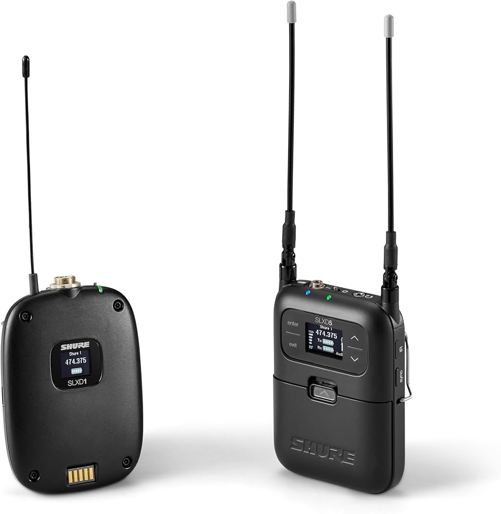 Shure SLXD Bodypack Transmitter (Band G59 470-514MHz)