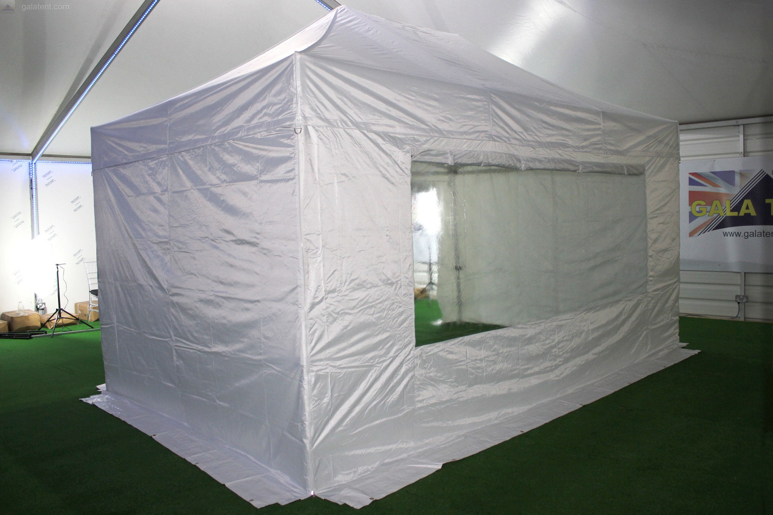Gala Tent - Pop Up tjald - 4,5 x 3m - Hvítt