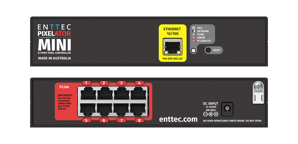 Enttec - Pixelator Mini 8 port (16 Universe)