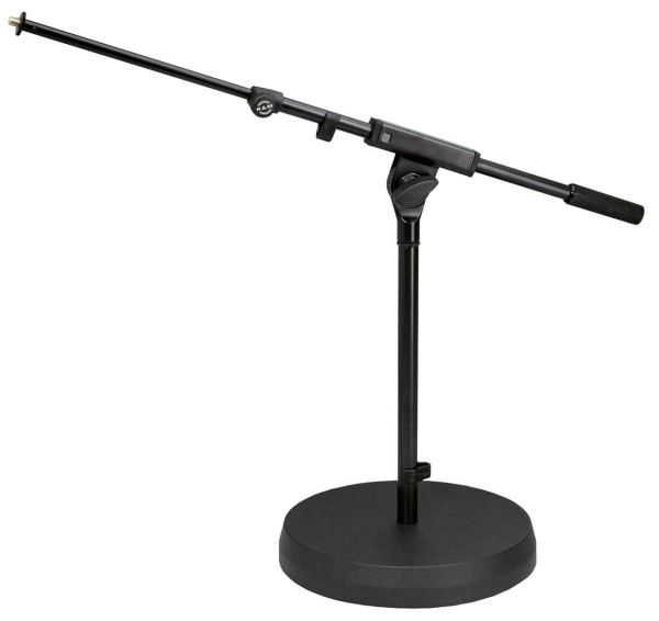 Ekki Nota Mic Stand- Lítill - Plattar m. bómu