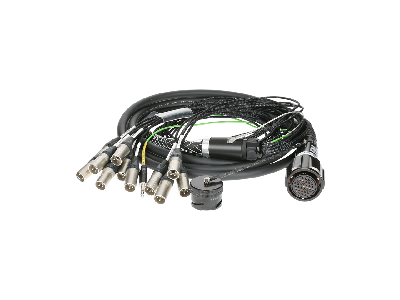 Multi 12ch kapall 5m Multi Female to XLR male fanout