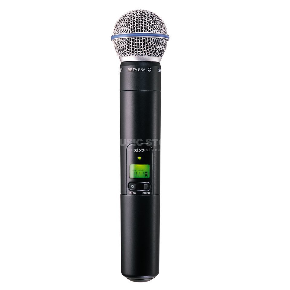 Shure SLX Handheld Transmitter Beta58 (Band L4E 638-662MHz)