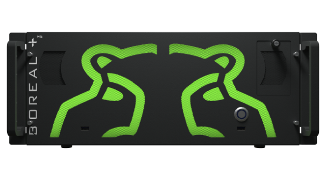 Green Hippo - Black Video Rack - Boreal+ MKII (4  x HDM) & 2 x HDMI input