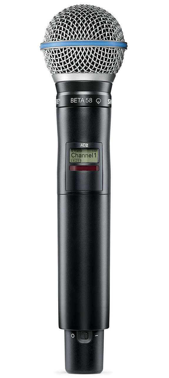 Ekki nota Shure Axient AD2 Handheld Transmitter(Band G56 470-636)