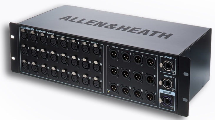 Allen & Heath AR2412 - Stagebox (M. tösku)