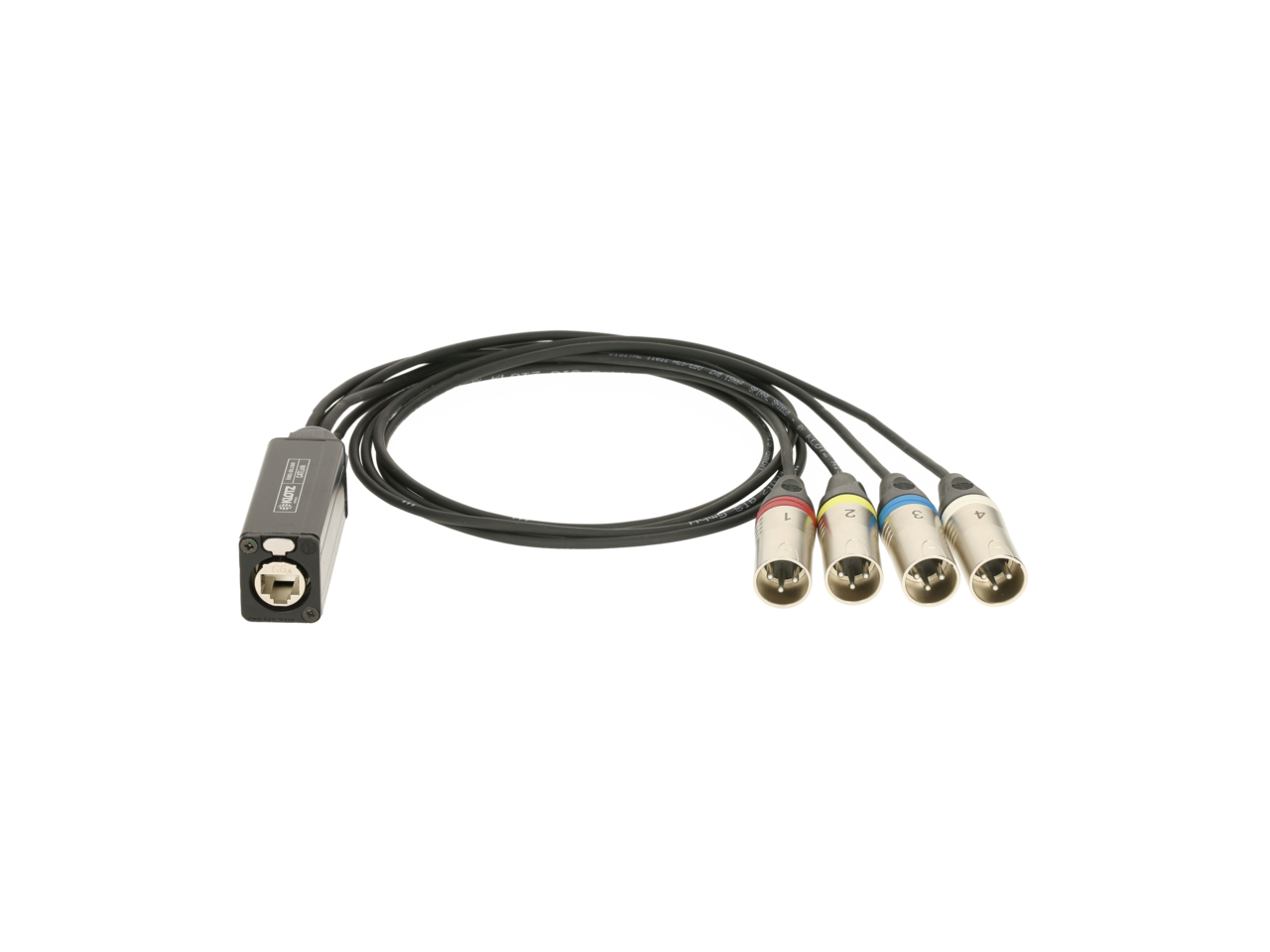 CATLink XLR fanout 4ch Male
