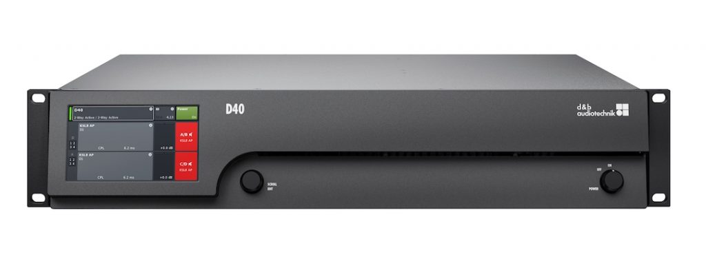 d&b audiotechnik D40 touring amplifier