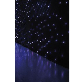 Stjörnutjald LED 3x6m RGB