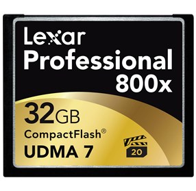 LEXAR CF 32GB 800x Minniskort