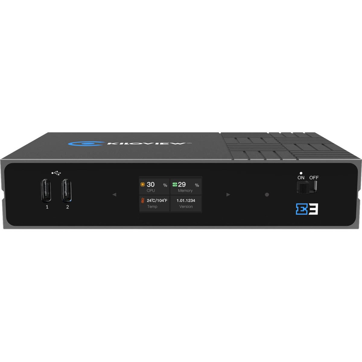 Kiloview - E3 Dual-Channel 4K HDMI & 3G-SDI HEVC video