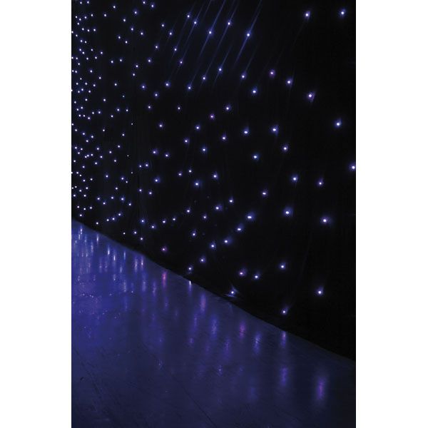 Stjörnutjald LED 6x4m RGB