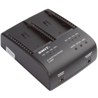 Swit Battery Charger S-3602F (2xNP-Fxxx batt)