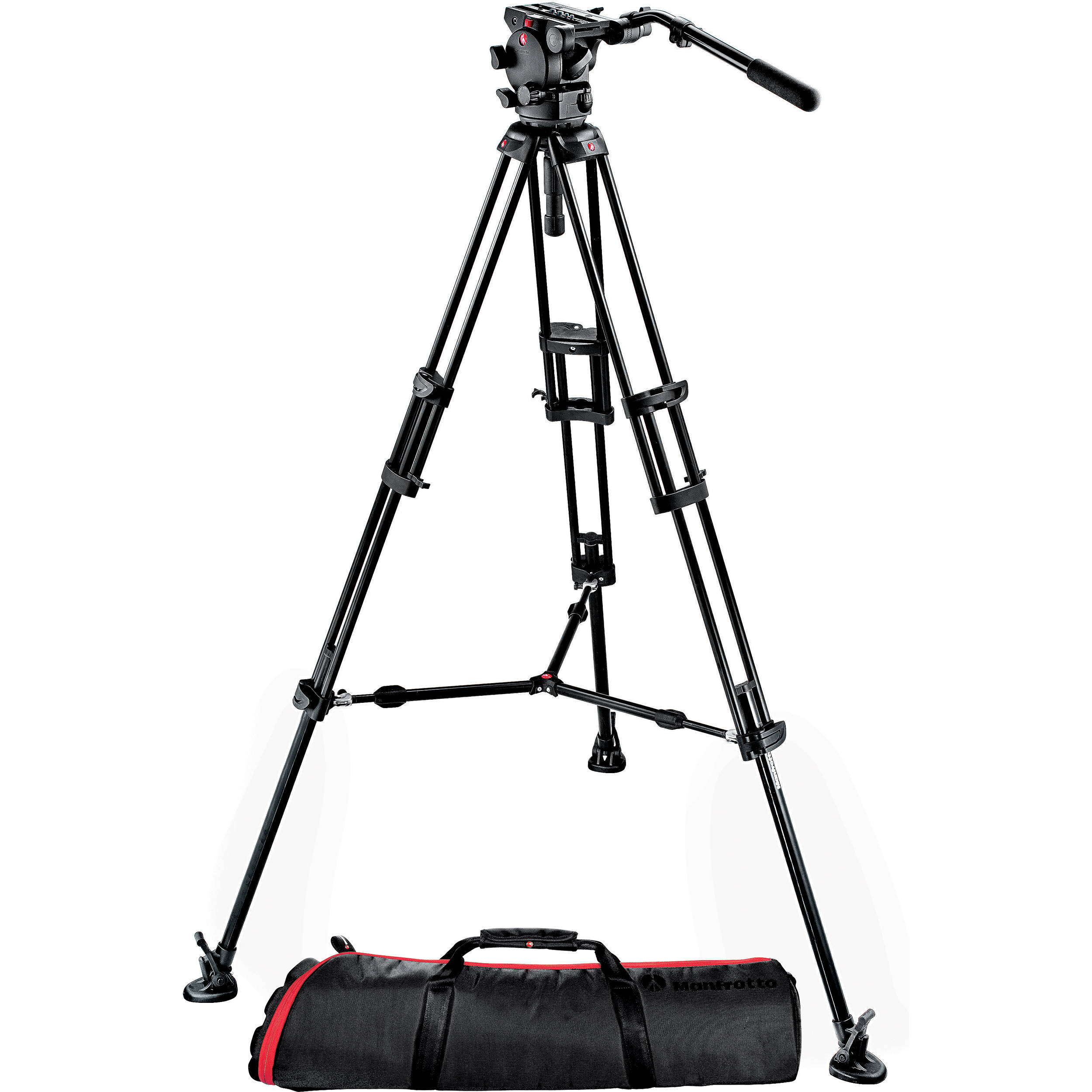 Manfrotto Carbon Fiber Tripod w/ Fluid Head 526