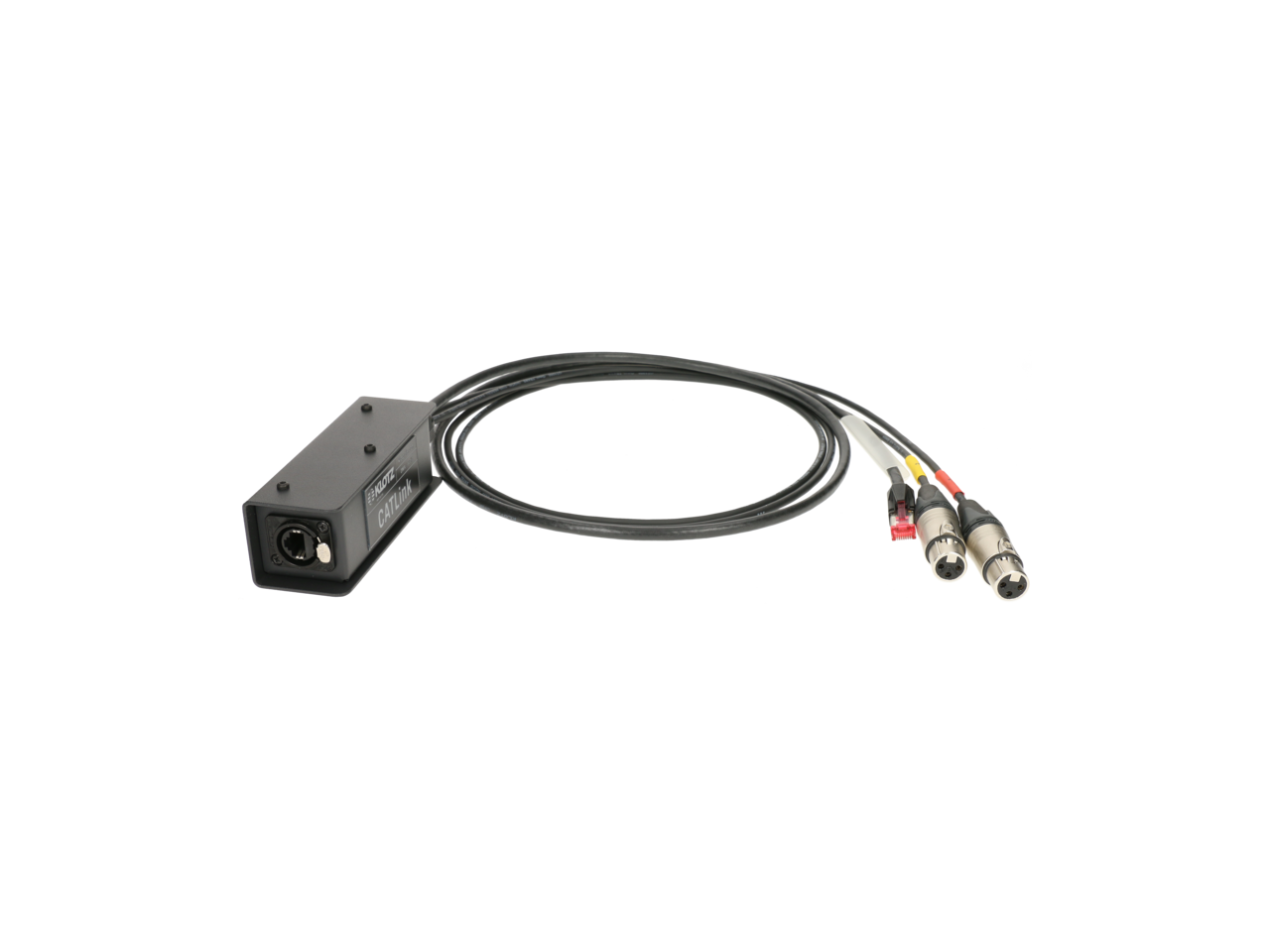 CATLink d&b amps XLR Fanout 2ch Female/100mbit ethernet
